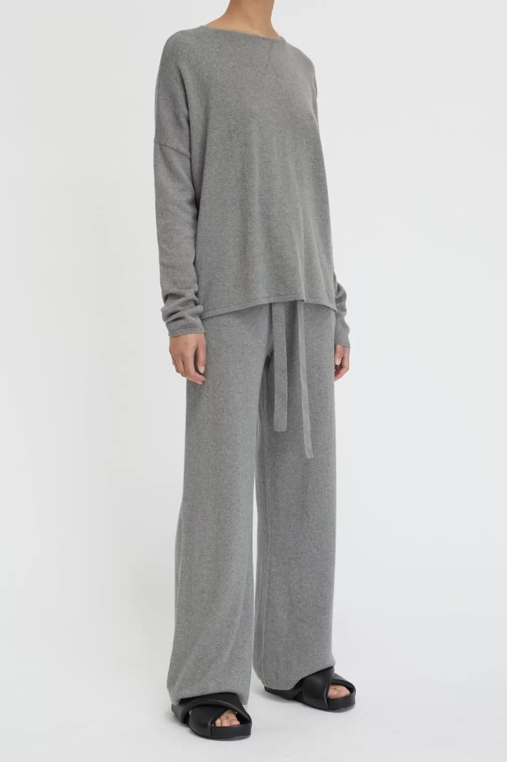 Store Cotton Cashmere Ls Boxy Knit Women Loungewear