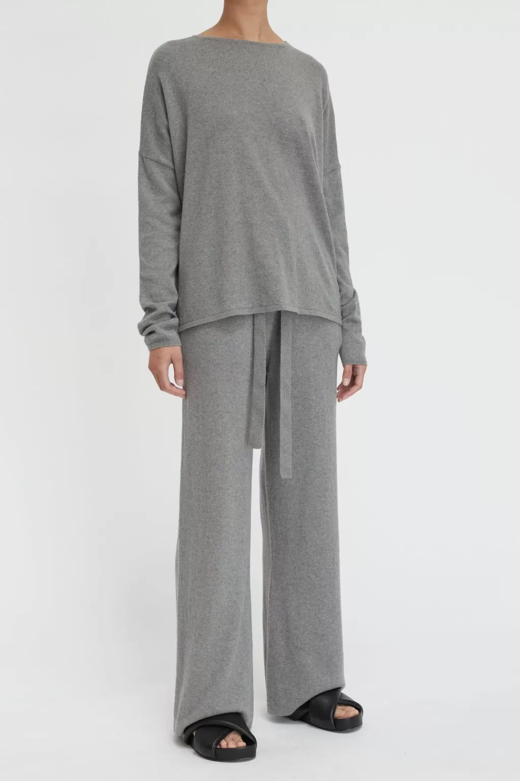 Store Cotton Cashmere Ls Boxy Knit Women Loungewear