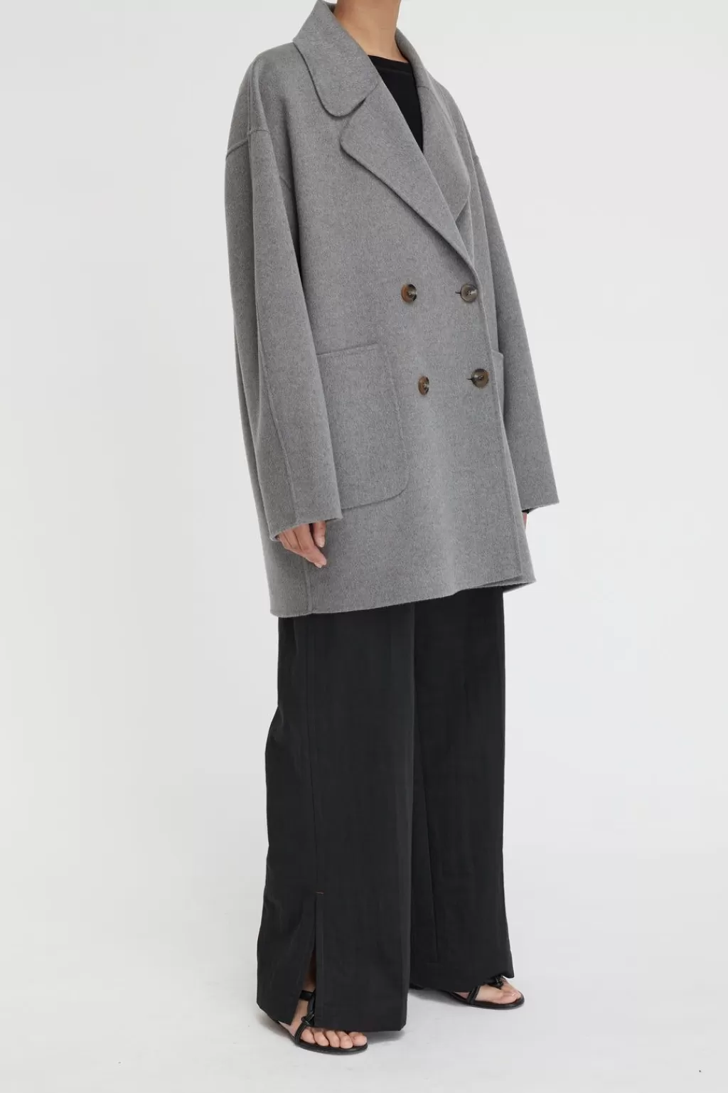 Outlet Florentine Cashmere Pea Coat Women Coats And Jackets